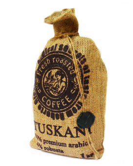 Кава в зернах Tuskani, 1 кг (80/20) (8005630624031) - фото