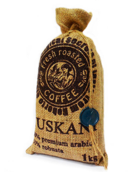 Кофе в зернах Tuskani, 1 кг (50/50) (8005630624024) - фото