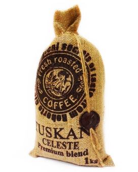Кофе в зернах Tuskani Celeste, 1 кг (90/10) - фото