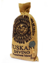 Кава в зернах Tuskani Divino, 1 кг (60/40) (8005630624055) - фото