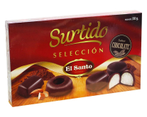 Набір печива в шоколаді El SANTO Surtido, 350 г (8410609103446) - фото