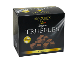 Цукерки шоколадні трюфель Класичні Amourix Belgian Truffles Classic, 200 г (4820235280284) - фото