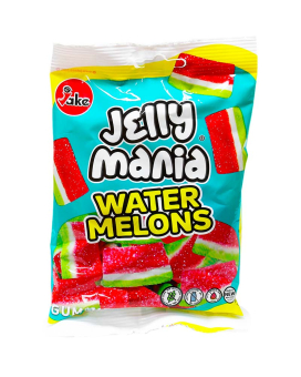 Желейные конфеты JAKE Jelly Mania Water Melons Арбузы, 100 г (8412147570070) - фото