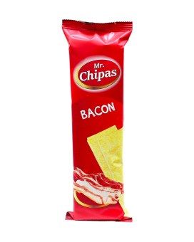 Чипсы со вкусом бекона Mr. Chipas Bacon, 75 г (4820235280192) - фото