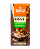 Шоколад молочний із цільним фундуком Trapa 29%, 175 г (8410679232039) - фото