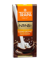Шоколад молочний Trapa Intenso Milk Chocolate 29%, 175 г (8410679232046) - фото