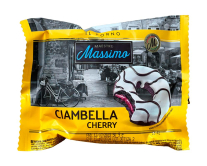 Пончик шоколадний з вишневою начинкою Maestro Massimo Ciambella Cherry, 50 г (8050705431083) - фото