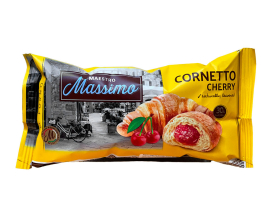 Круасан Корнетто с вишневой начинкой Maestro Massimo Cornetto Cherry, 50 г (8050705430840) - фото