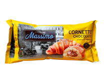 Круасан Корнетто з шоколадною начинкою Maestro Massimo Cornetto Chocolate, 50 г (8050705430000) - фото