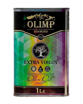 Оливковое масло первого отжима OLIMP DIAMOND Extra Virgin Olive Oil, 1л (5205853274331) - фото