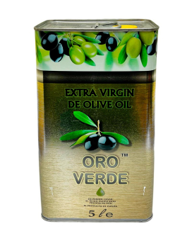 Оливковое масло первого отжима ORO VERDE Extra Virgin de Olive Oil, 5 л (8407432837983) - фото