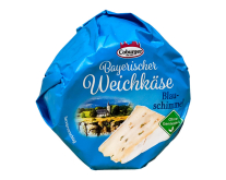 Сир м'який Баварський з блакитною пліснявою Coburger Bayerisher Weichkäse, 150 г (4003655032651) - фото