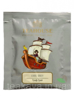 Чай Teahouse Граф Грей (ароматизированный черный чай в пакетиках), 2 г - фото