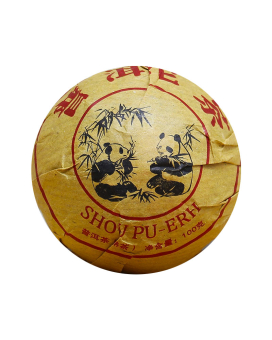 Чай Шу Пуер "Червона Панда" № 806, 100 грам (2021 р) - фото