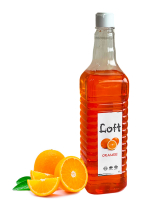 Сироп LOFT Апельсин, 1 л (ПЭТ бутылка) - фото