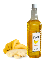 Сироп LOFT Банан, 1 л (ПЭТ бутылка) - фото