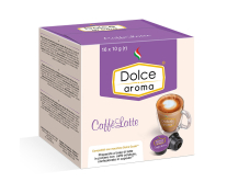 Латте в капсулах Dolce Aroma Caffe Latte Dolce Gusto, 16 шт (4820093484985) - фото
