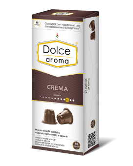 Кофе в капсулах Dolce Aroma Crema Nespresso, 10 шт 4820093484749 - фото