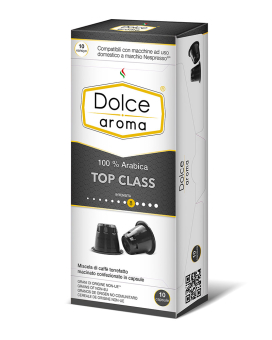 Кофе в капсулах Dolce Aroma Top Class Nespresso, 10 шт 4820093484732 - фото