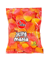 Желейні цукерки JAKE Jelly Mania Персикові Серця, 5 шт (8412147571404) - фото