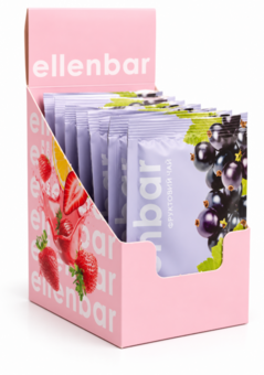 Чай в стиках, бокс 12 шт Ellenbar Чорная Смородина 50 г - фото