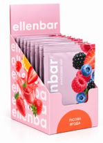 Чай в стиках, бокс 12 шт Ellenbar Лесная Ягода 50 г - фото