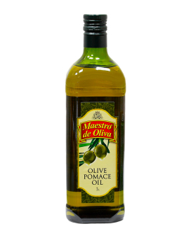 Оливковое масло из выжимок Maestro de Oliva Olive Pomace Oil, 1 л (стеклянная бутылка) (8436024296303) - фото