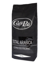 Кава в зернах Caffe Poli Total Arabica, 1 кг (100% арабіка) (8019650000447) - фото
