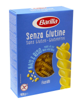 Макарони без глютену BARILLA Senza Glutine Fusilli Спіральки/Фузиллі, 400 г - фото