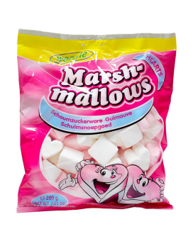 Зефір Маршмеллоу Woogie Marshmallows Hearts Серця, 200 г (9002859090851) - фото