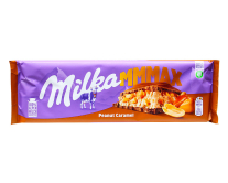 Шоколад Milka Mmmax Peanut Caramel Арахісова карамель, 276 г (7622210609830) - фото