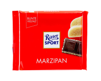 Шоколад чорний з марципаном Ritter Sport Marzipan, 100 г - фото