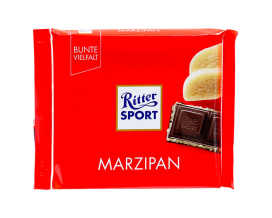 Шоколад черный с марципаном Ritter Sport Marzipan, 100 г - фото