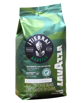Кава в зернах Lavazza Tierra Brasile Intense, 1 кг (70/30) (8000070052802) - фото