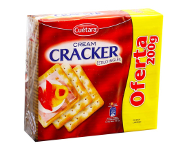 Крекер вершковий Cuetara Cream Cracker, 600 г (8434165499355) - фото
