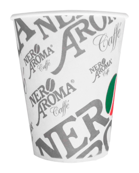 Стакан бумажный "Nero Aroma" 340 мл, 50 шт - фото