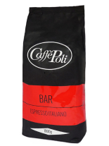 Кава в зернах Caffe Poli Bar, 1 кг (50/50) (8019650000409) - фото