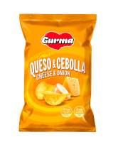 Чіпси GURMA Queso & Cebolla/Cheese & Onion зі смаком сиру та цибулі, 110 г (8437008505640) - фото