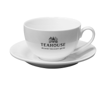 Чашка з блюдцем Wilmax Teahouse, 250 мл - фото