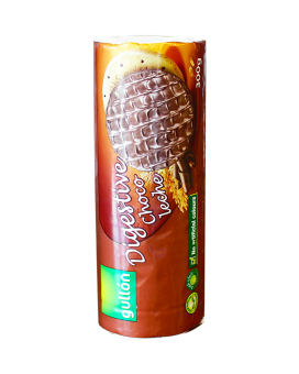 Печенье шоколадное GULLON Digestive Choco Leche, 300 г (8410376015515) - фото
