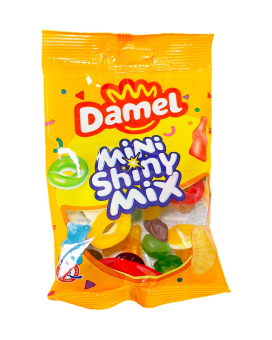 Желейні цукерки Damel Mini Shiny Mix, 80 г (8411500120976) - фото