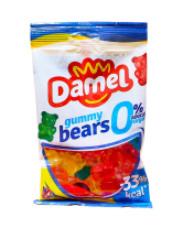 Желейні цукерки без цукру Damel Gummy Bears 0% Sugar Ведмедики, 100 г (8411500115385) - фото