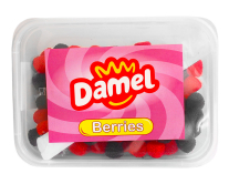 Желейні конфети Damel Berries Ягоди, 1 кг (841150021657) - фото
