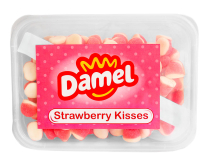Желейные конфеты Damel Strawberry Kisses Клубничные поцелуи, 1 кг (8411500210967) - фото