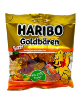 Желейні цукерки Haribo Goldbaren Saft Соковиті золоті ведмедики, 160 г (4001686322659) - фото