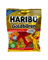 Желейні цукерки Haribo Goldbaren Золоті ведмедики, 100 г (9002975301558) - фото