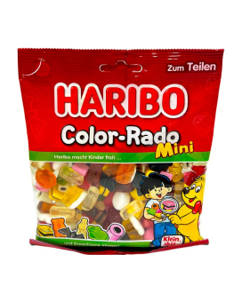 Желейные конфеты Haribo Color-Rado Mini Цвет-Радо Мини, 160 г (4001686120279) - фото