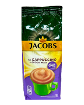 Капучино Лісовий горіх з какао Jacobs Сappuccino Milka Choco Nuss, 500 г 8711000524619 - фото