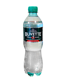Вода Buvette № 7 минеральная лечебно-столовая сильногазированная, 0,5 л - фото