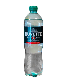 Вода Buvette № 7 минеральная лечебно-столовая сильногазированная, 0,75 л - фото